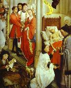 Rogier van der Weyden, Altarpiece.Ordination